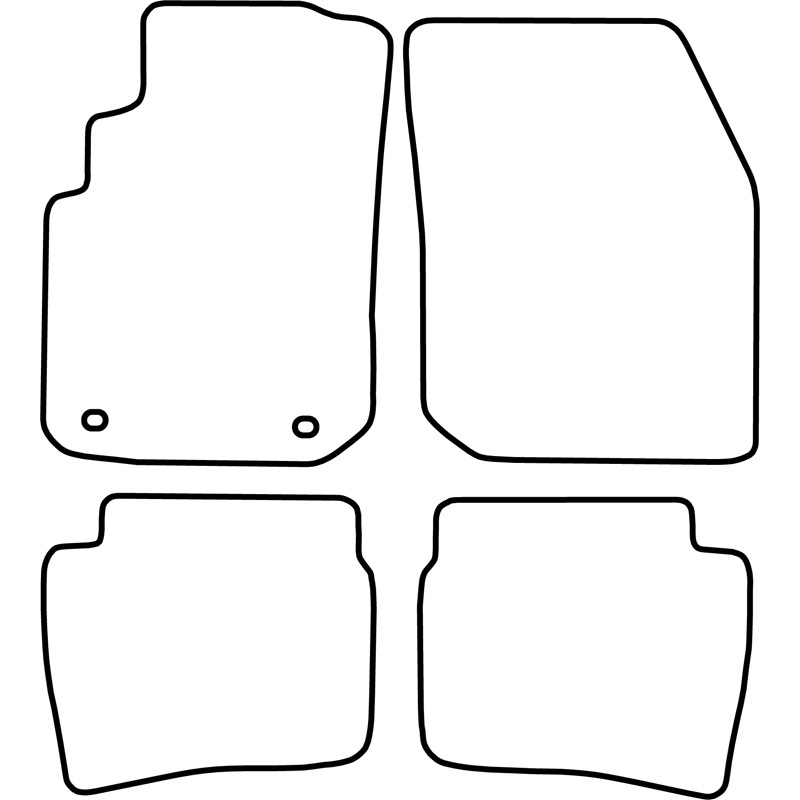 Automatten Velours  Nissan Primera 1996-2001