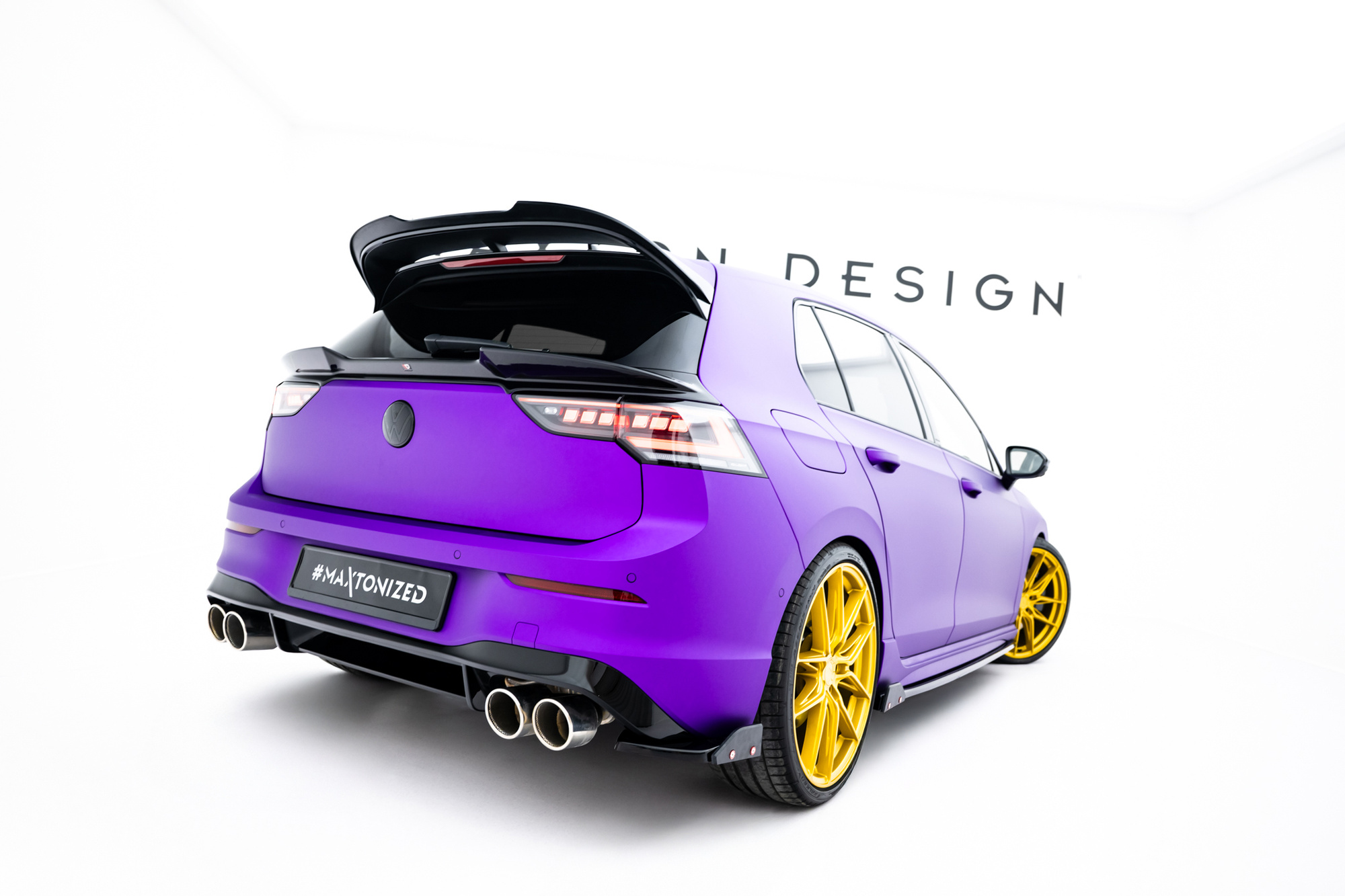 Bodykit V.3 Volkswagen Golf R Mk8 Facelift Maxton