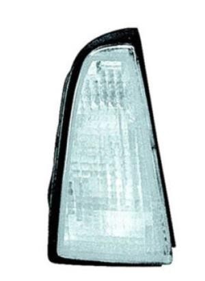 knipperlicht, incl fitting, wit, links Fiat Cinquecento, 1991-19