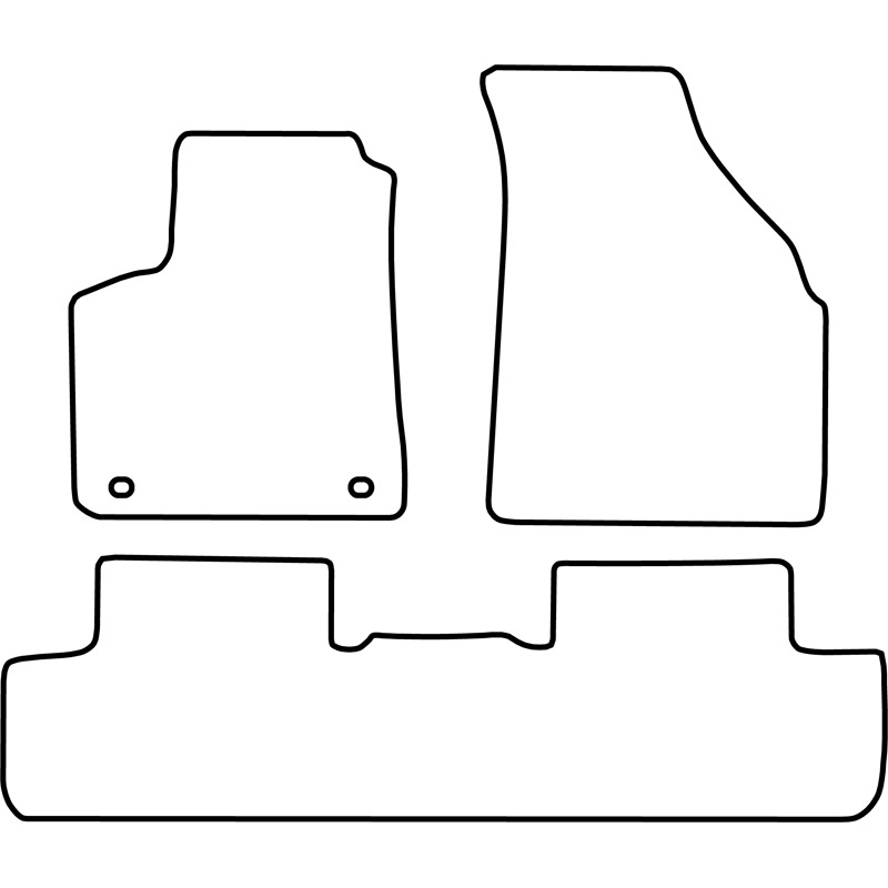 Automatten Velours  Chevrolet Tacuma 2004-2009