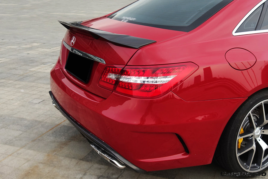Mercedes Benz E Class W207 Coupe RT Style Carbon Spoiler 2010-2016