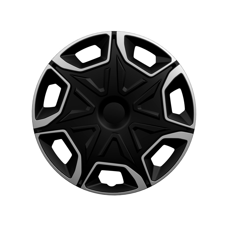 4-Delige Wieldoppenset Blade 15-inch zilver/zwart