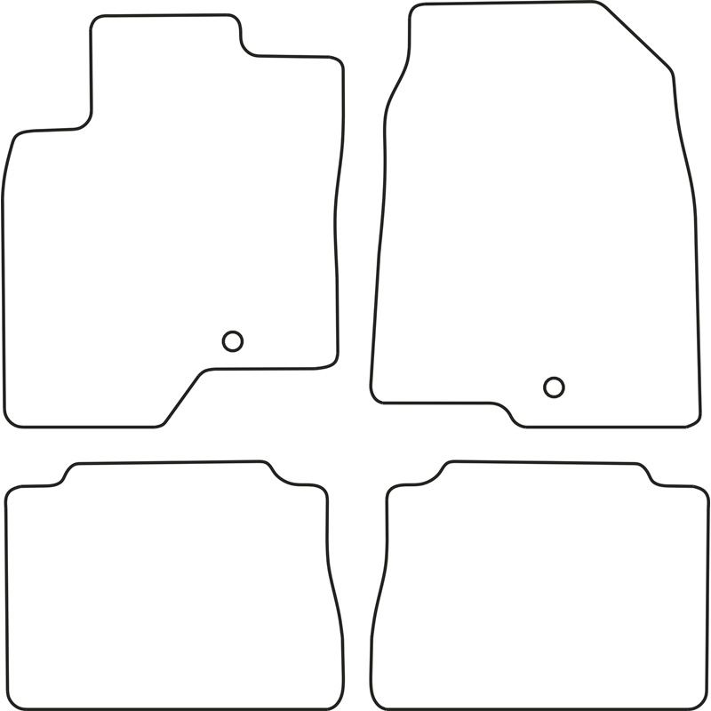 Automatten  Opel Antara 2007-2011