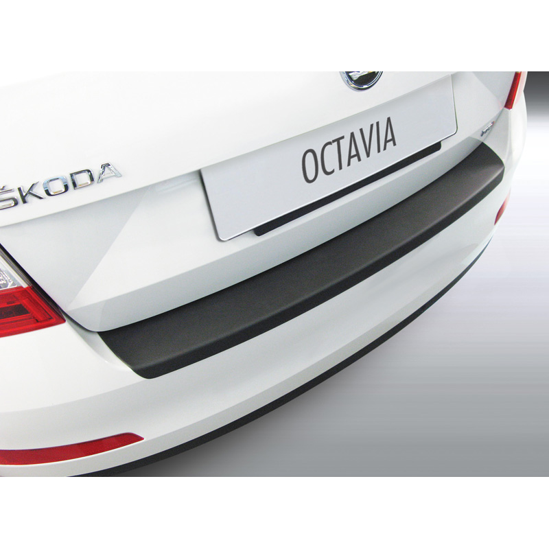 ABS Achterbumper beschermlijst  Skoda Octavia III 5 deurs 2013-2017 Zwart