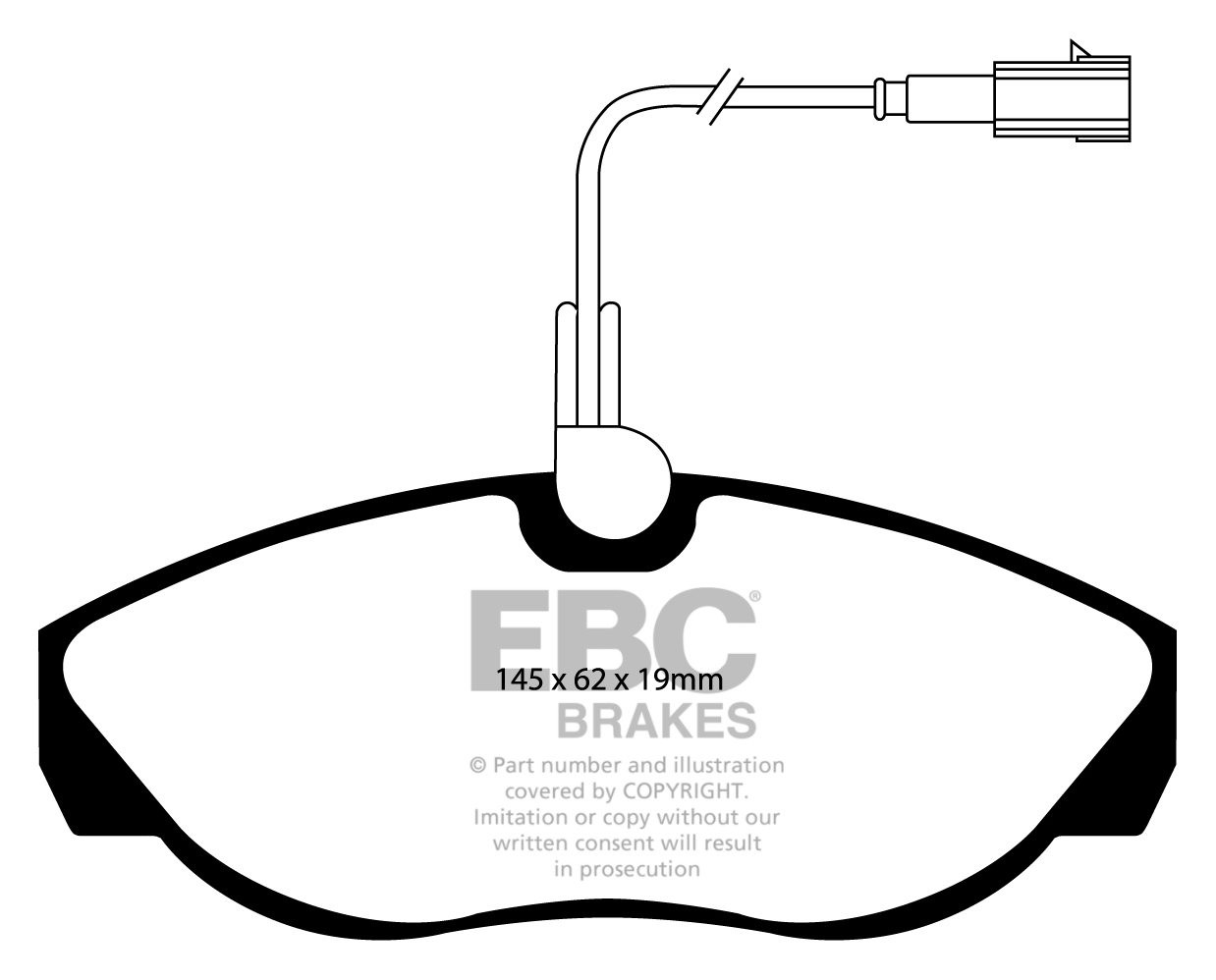 EBC Brakes PEUGEOT BEDRIJFSWAGEN Boxer 1.9 D 99-2001 Remblokken