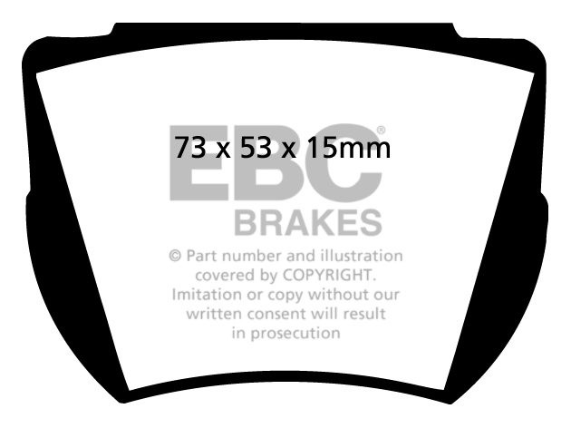 EBC Brakes PEUGEOT BEDRIJFSWAGEN Boxer 1.9 TD 99-2001 Remblokken