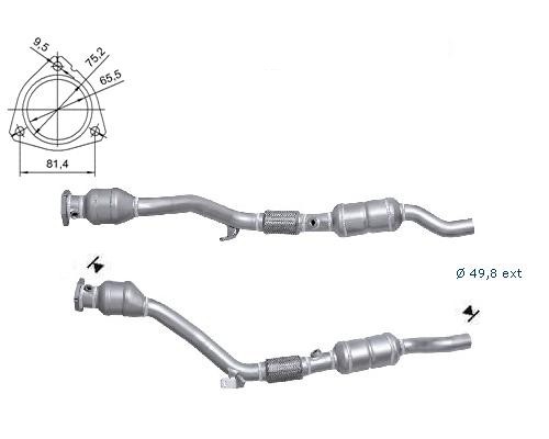 VW PASSAT 3B(G) 2.8i V6 30V 2771 cc 140 Kw / 190 cv BBG Magnaflo