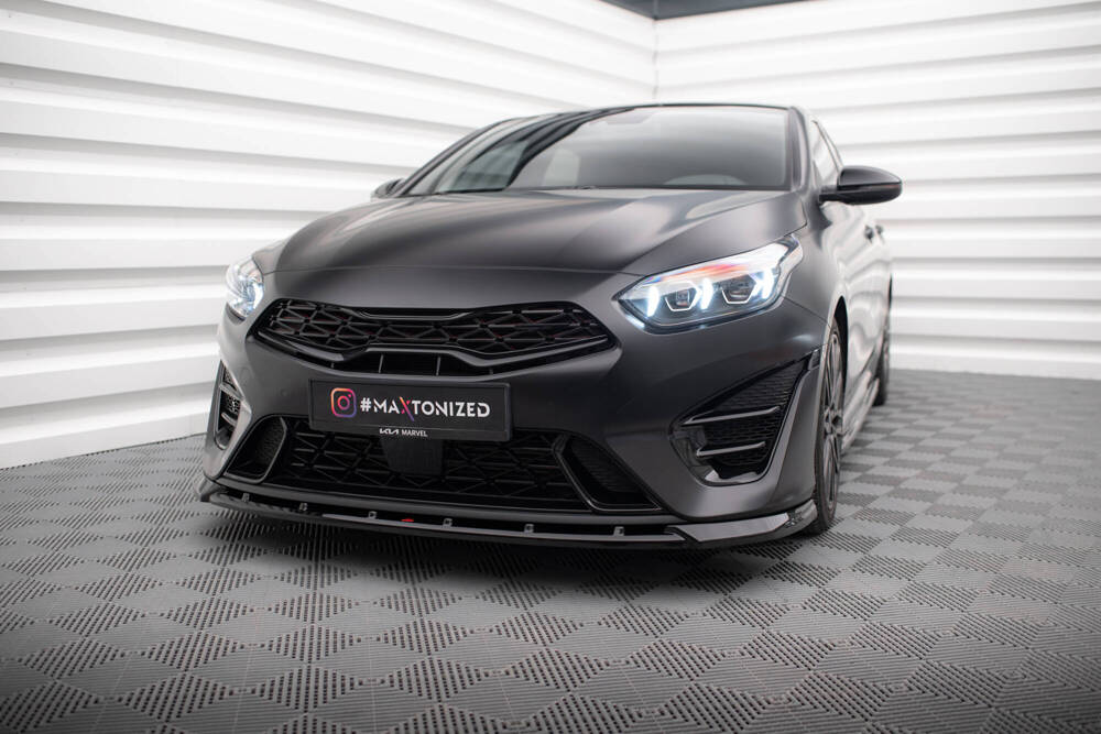 Voorspoiler V.2 Kia Proceed GT FL Maxton Street Pro Glans Zwart