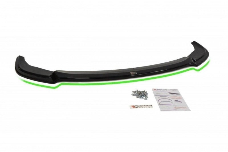 Voorspoiler BMW 5 E60/61 M-PACK Glanzend Zwart