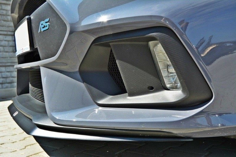 Voorspoiler Ford Focus RS Mk3 V.2 Glanzend Zwart
