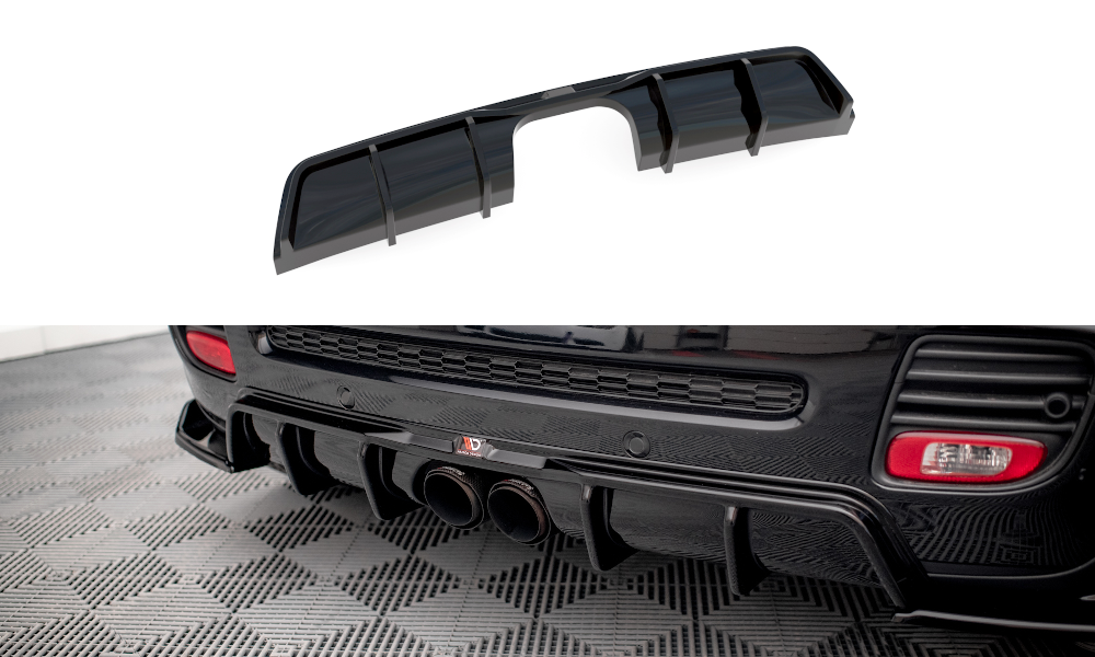 Diffuser Mini Cooper John Cooper Works R56 Maxton Glans Zwart