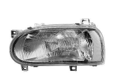 koplamp, H4, Hella, rechts, 1993-VW Golf 3, 1991-1997