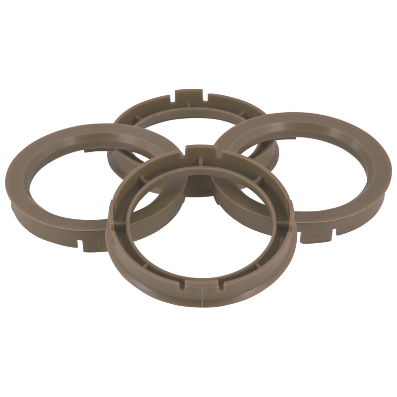 Set TPI Centreerringen - 72.5->66.6mm - Grijs