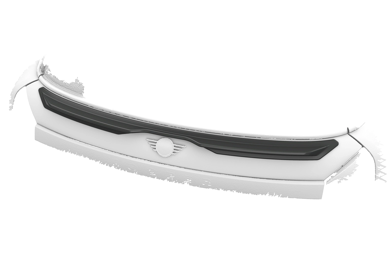 Achterspoiler Mini F66 glans zwart