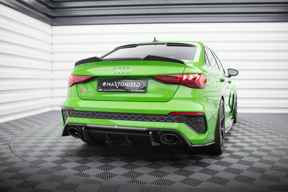Zij Diffusor Audi RS3 8Y Maxton Carbon