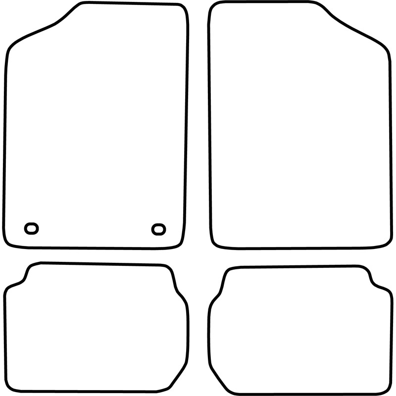 Automatten Velours  Suzuki Swift 1988-2005