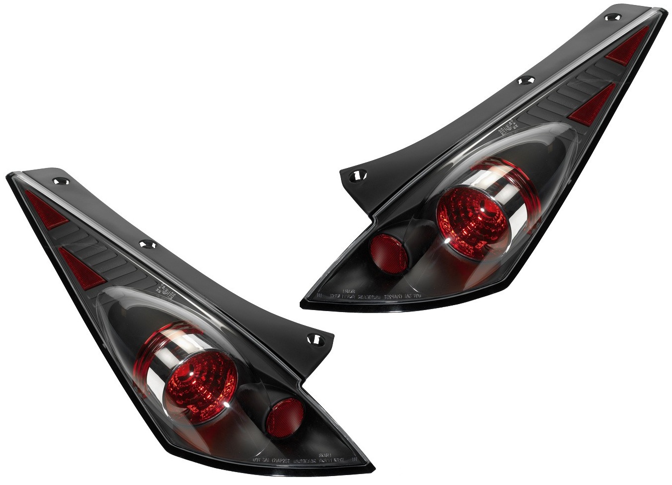 Set Achterlichten  Nissan 350Z - JDM Zwart