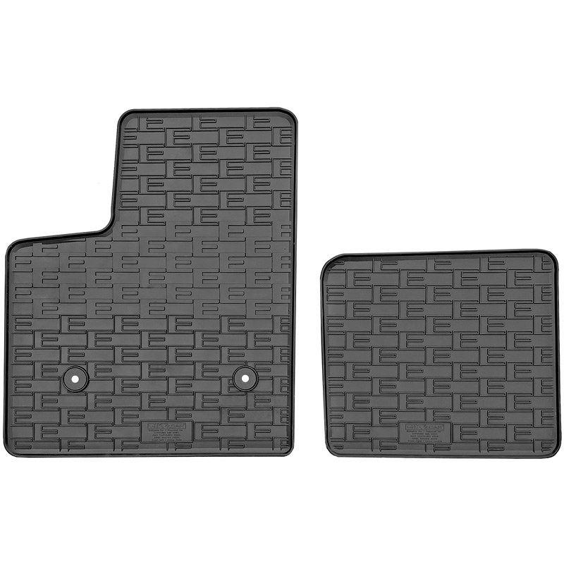 CIKCAR Rubber matten  Opel Rocks-e 2021- / Citroën Ami 2020- / Fiat Topolino 2023- (2-delig + montagesysteem)