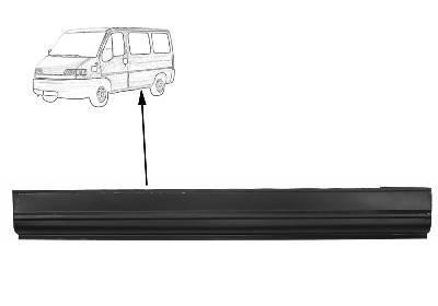 zijpaneel, onder, rechts Citroen Jumper, 2002-2006