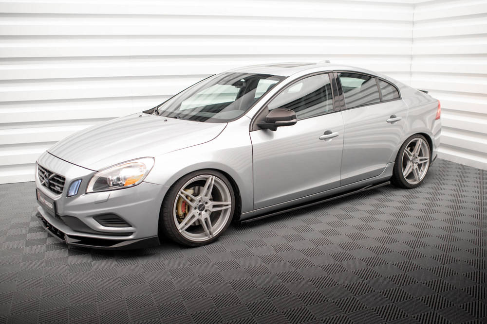 Zijskirts Volvo S60 R-Design Maxton Glans Zwart