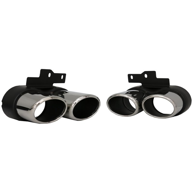Diffuser Audi A6 C8 S-Line S6 Look Chroom