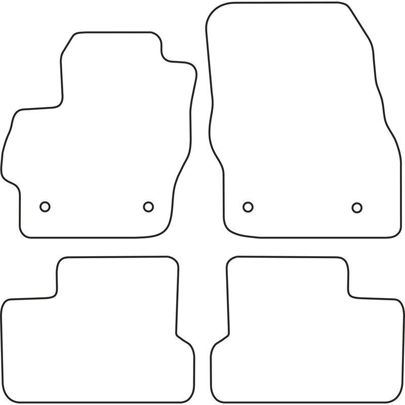Automatten  Mazda 3 2009-2013