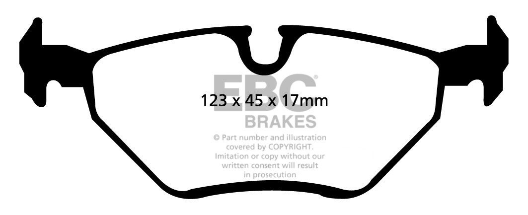 EBC Brakes DODGE (USA) Caliber 2.0 TD 2008-2011 Remschijf groove