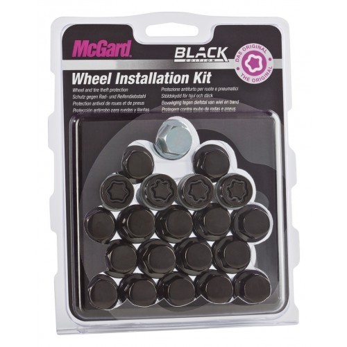 McGard Wielbout set M14x1.5 Kegel 60° 44,0mm Black