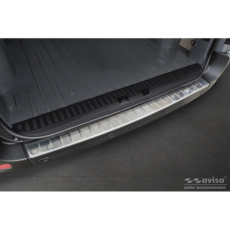 RVS Achterbumperprotector  Opel Movano / Renault Master III 2010-2018 & 2018-2021 'Ribs'