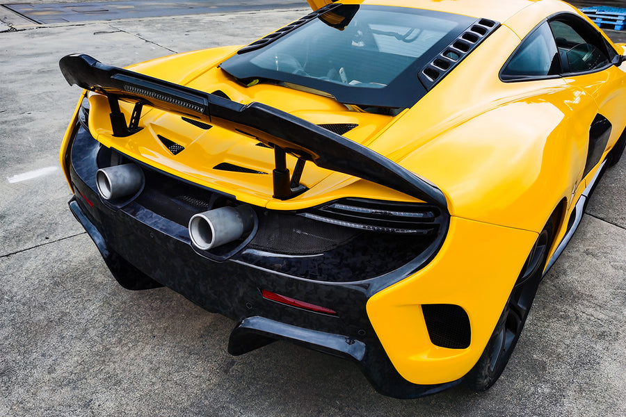McLaren 650S MP4 12C Full 675LT Style Autoclave Carbon Fiber Achter Body Kit 2011-2017