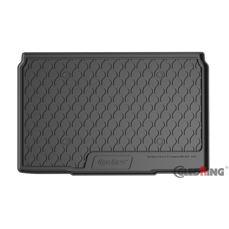 Rubbasol (Rubber) Kofferbakmat  Opel Corsa F 2019- & Peugeot 208 II 2019- (excl. Electric)
