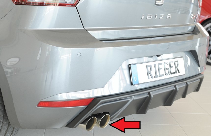 Uitlaatsysteem Seat Ibiza KJ Rieger