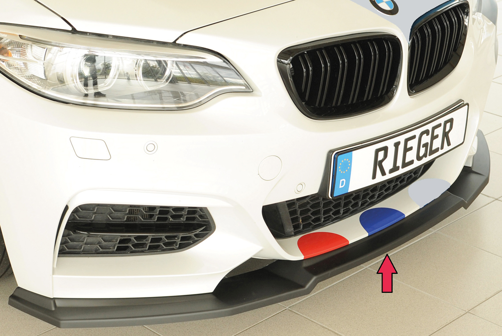 Voorspoiler BMW 2-series F22 14-06