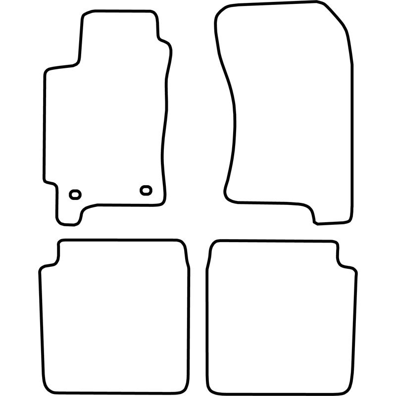 Automatten  Subaru Legacy 1994-1999 (type DL)