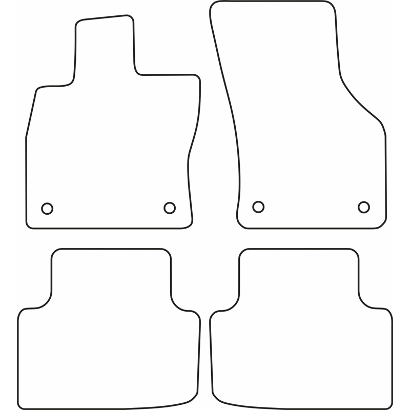 Automatten  Volkswagen Golf VIII Variant 2020- (excl. eTSi)