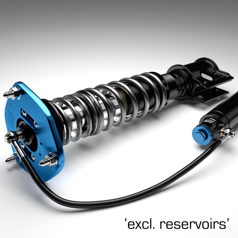 Cobra EVO-R Schroefset  BMW 3-Serie E46 Cabrio M3 (2WD) 3.2 (252kw) 2000- 20-40/10-30mm