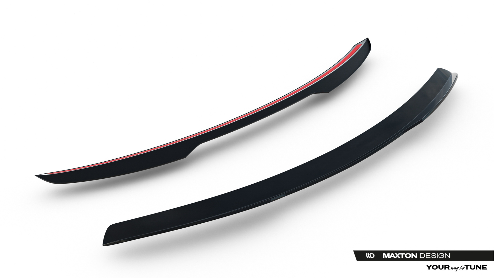 Spoiler Cap Land Rover Range Rover Sport MK2 Maxton Glanzend zwart