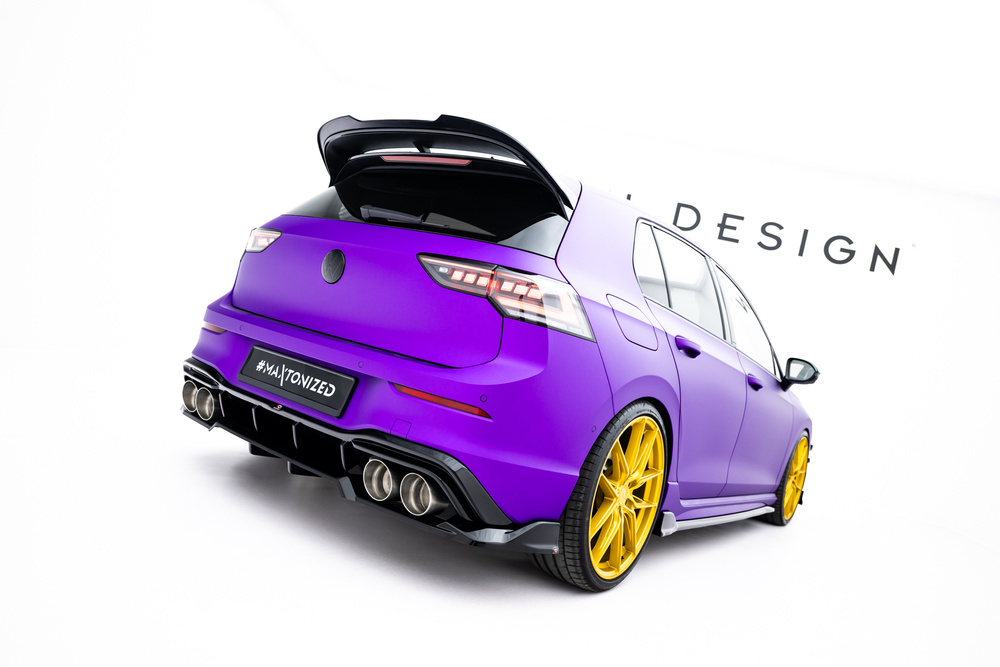 Diffusor (met verticale bars) V.1 Volkswagen Golf R Mk8 / Mk8 Facelift