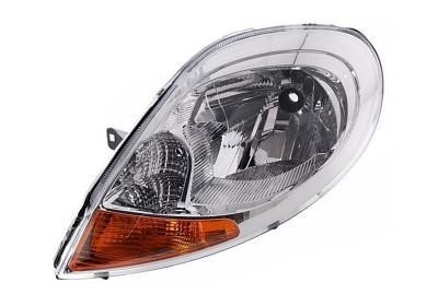 koplamp, H4, elektr verstelb, oranje knipper, rechts Renault Tra
