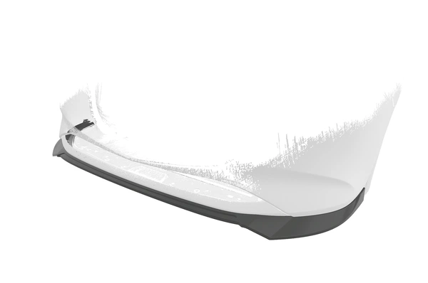 Voorspoiler Mazda 3 (Typ BP) Glans Zwart (2019–)