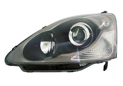 koplamp, H3+H1, elektr verstelb, links Honda Civic, 2003-2005, 3