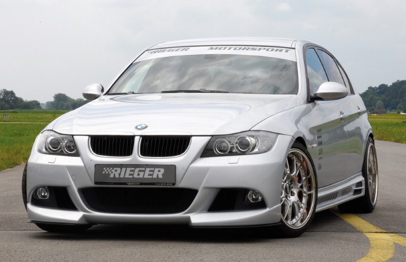 Voorbumper BMW E90 met ABE met uitsparing voor sproei-installati