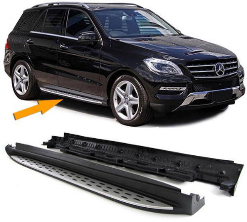 Sidesteps Treeplanken passend voor Mercedes GLE & M klasse W166 11-18
