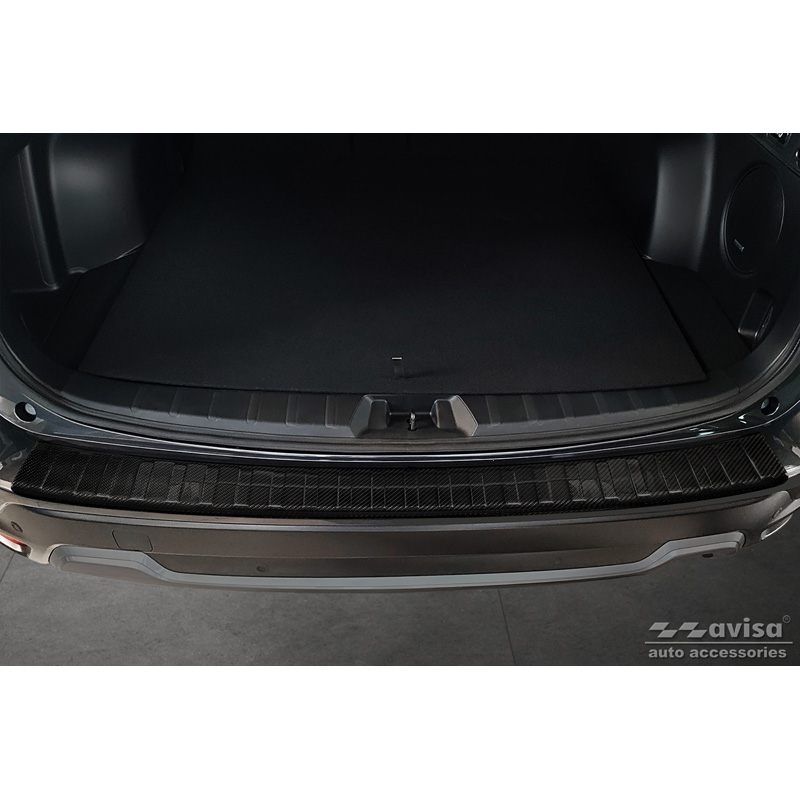 Echt 3D Carbon Achterbumperprotector  Subaru Forester V 2018- 'Ribs'