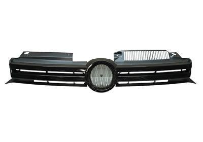 grille, zwart VW Golf 6, 2008-2012