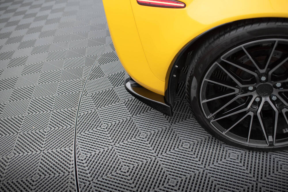 Zijdiffusers Chevrolet Corvette C6 Maxton Glans Zwart