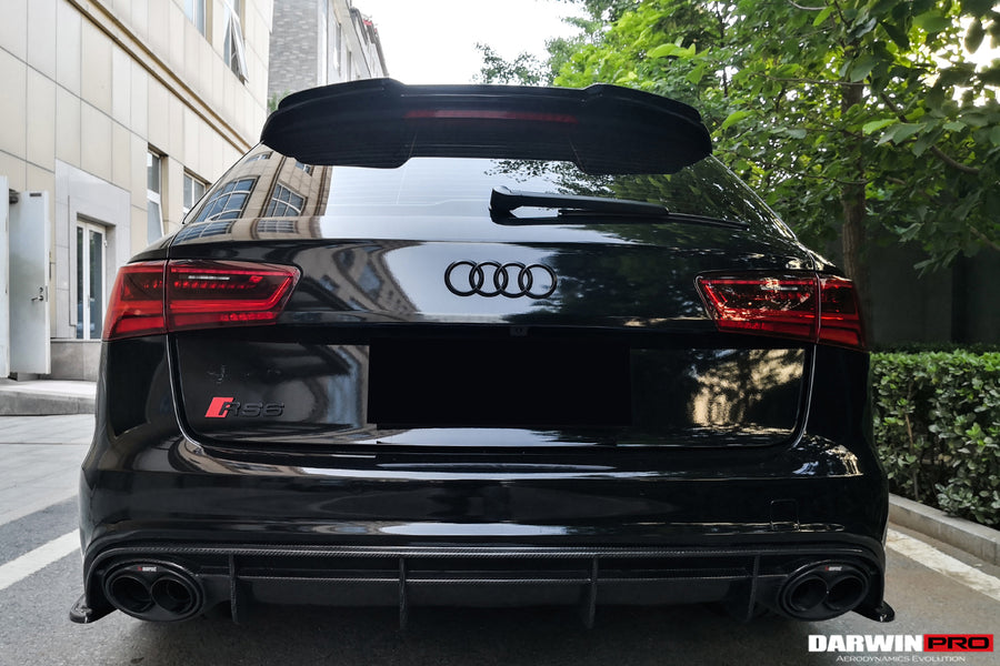 Audi RS6 Avant Carbon Fiber Rear Diffuser 2013-2018