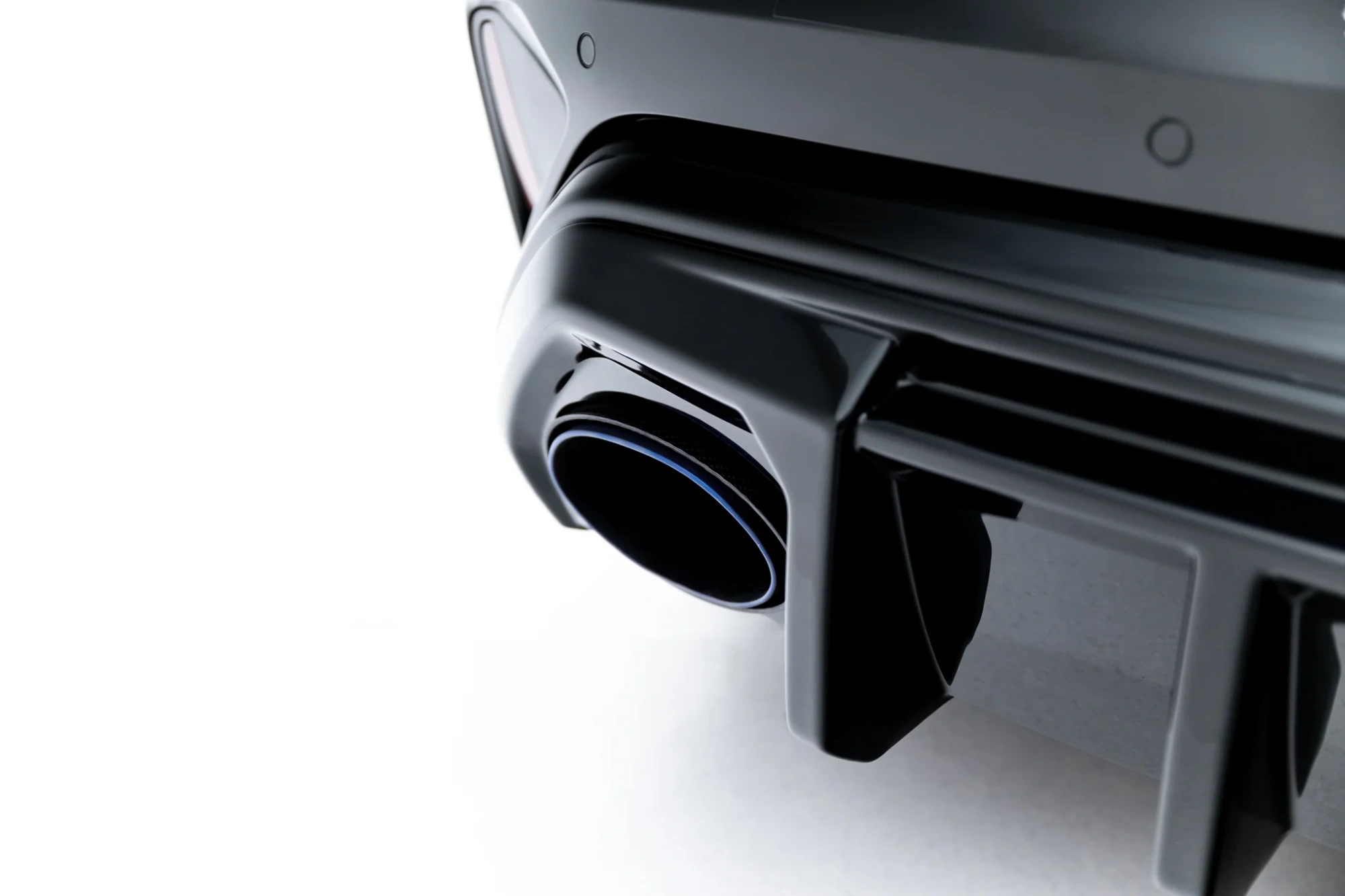 Diffuser Audi RS3 Sedan 8Y Facelift Maxton Glans Zwart