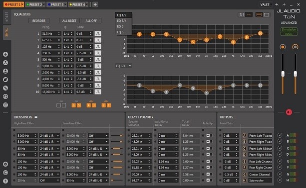 JL Audio Equalizer DSP TWK-D8