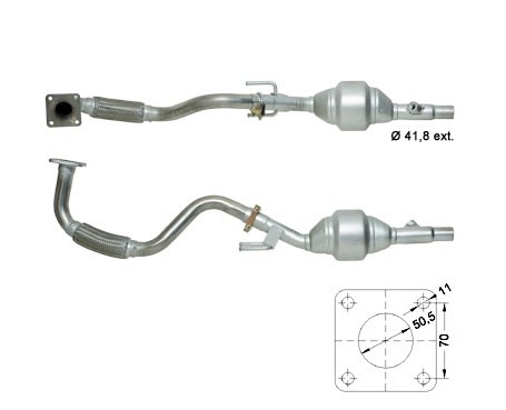 Seat CORDOBA 1.4i 1390 cc 44 Kw / 60 cv ANW / AUD Magnaflow CAT